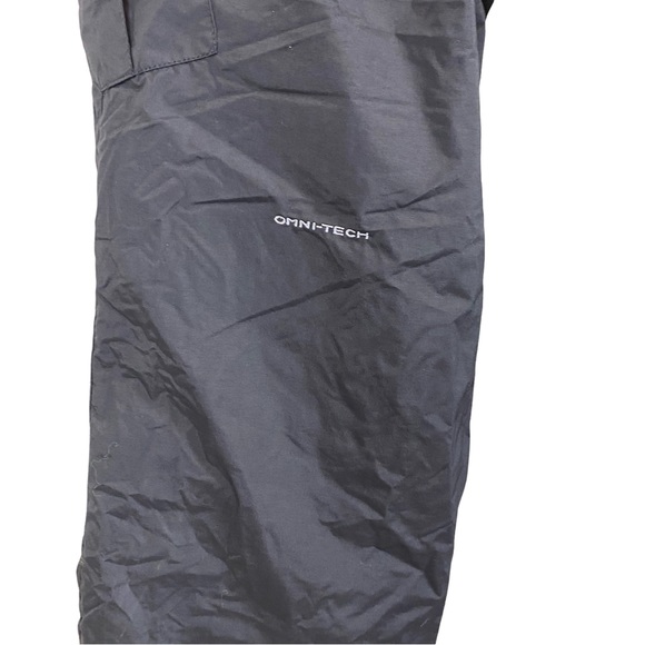 Columbia Men’s Black Insulated Fleece Lined OMNI-TECH Ski/Snowboard Pants - Picture 9 of 14